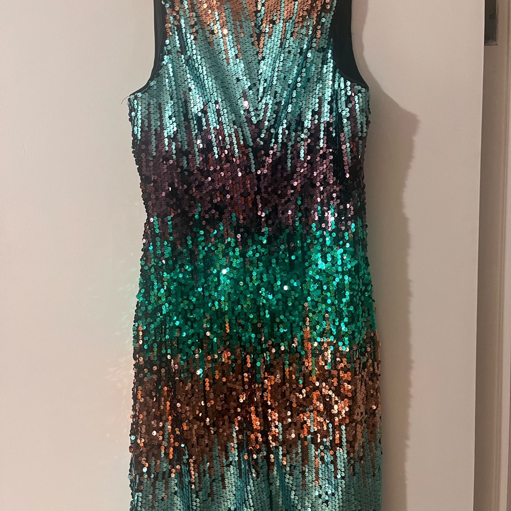 Gilli Multicolor Sequin Dress